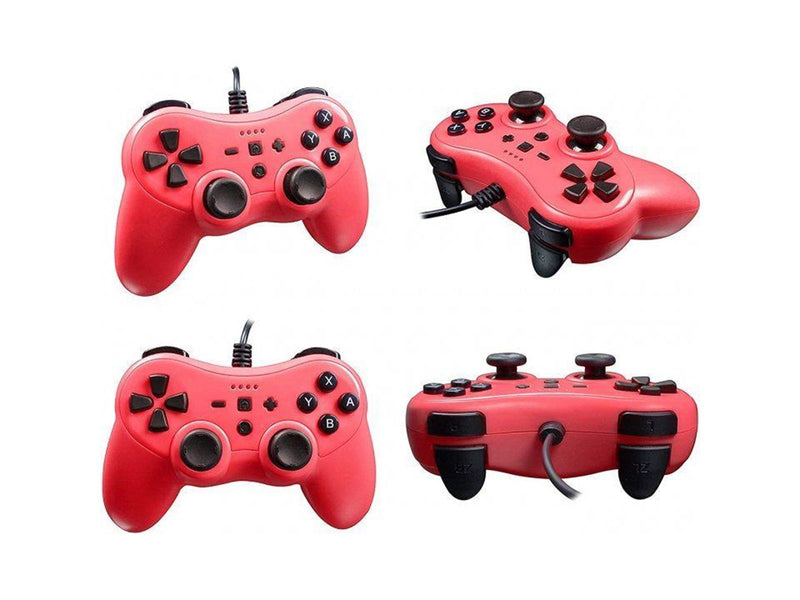 Subsonic Colours Controller Red - Wired Controller - Nintendo Switch