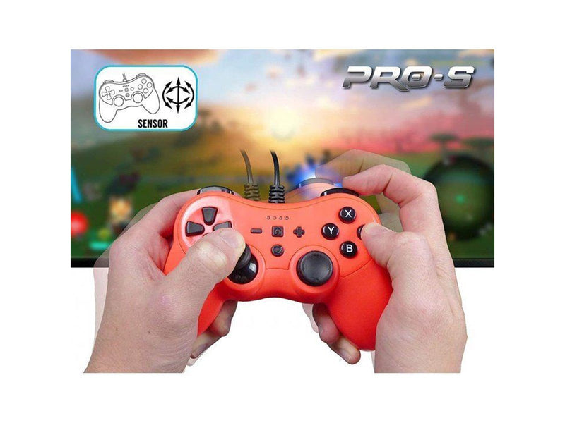Subsonic Colours Controller Red - Wired Controller - Nintendo Switch