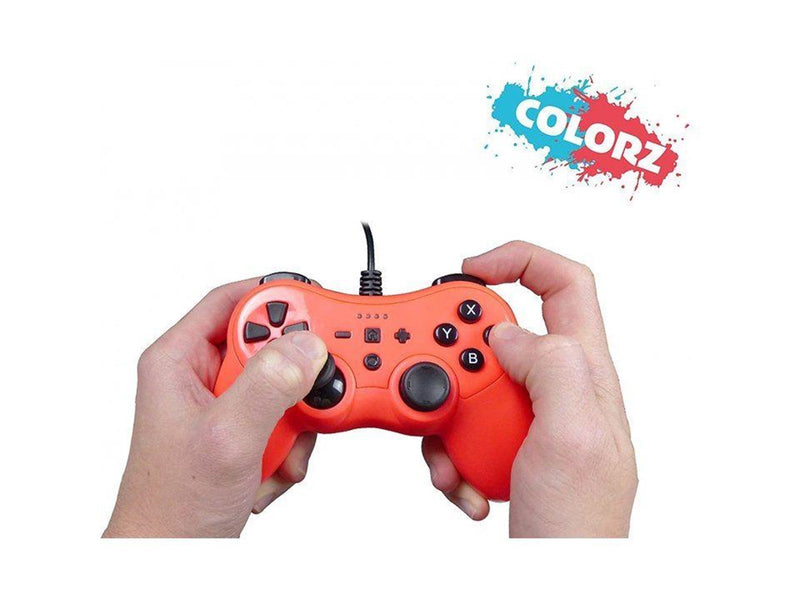 Subsonic Colours Controller Red - Wired Controller - Nintendo Switch