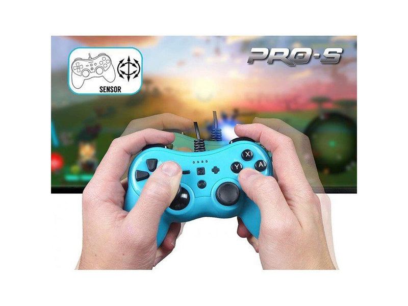 Subsonic Colours Controller Blue - Wired Controller - Nintendo Switch