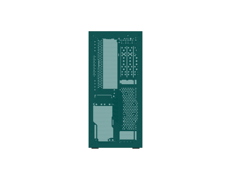 Ssupd Meshroom S V2 Mini-ITX Case - Full Mesh - Charcoal Black - PCIE 4.0 - Gehäuse - Blau