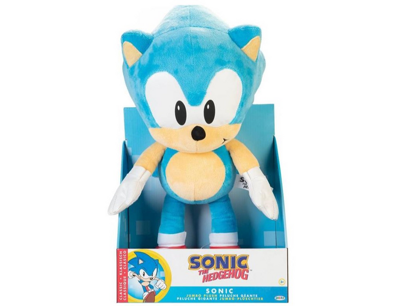 Jakks - Sonic the Hedgehog Jumbo Plush 50 cm - Teddybär & Kuscheltier