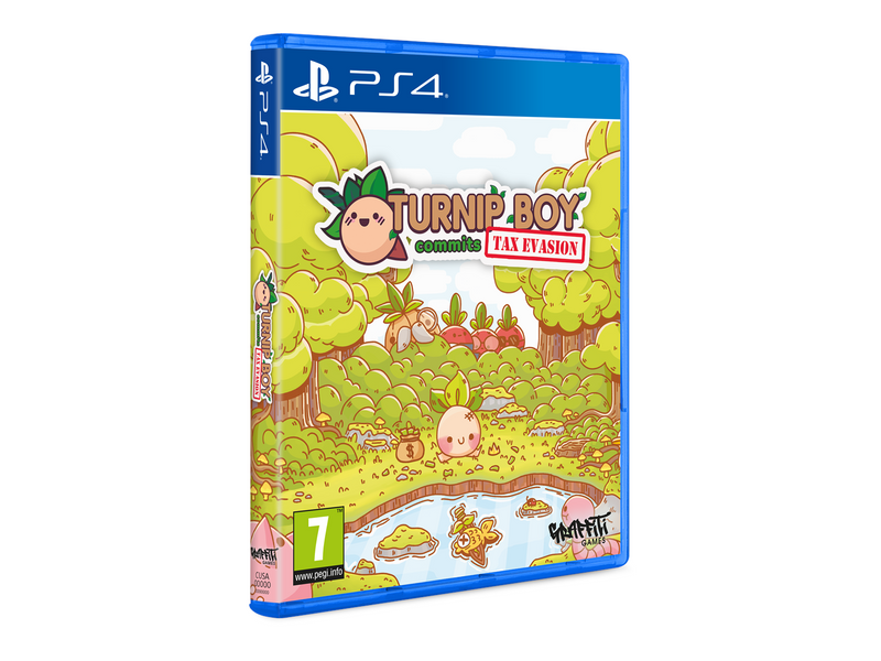 Turnip Boy Commits Tax Evasion - Sony PlayStation 4 - Action/Abenteuer - PEGI 7