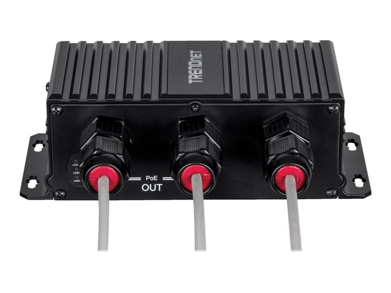 TRENDnet TI-EU120 - network/power extender - 10Mb LAN 100Mb LAN GigE