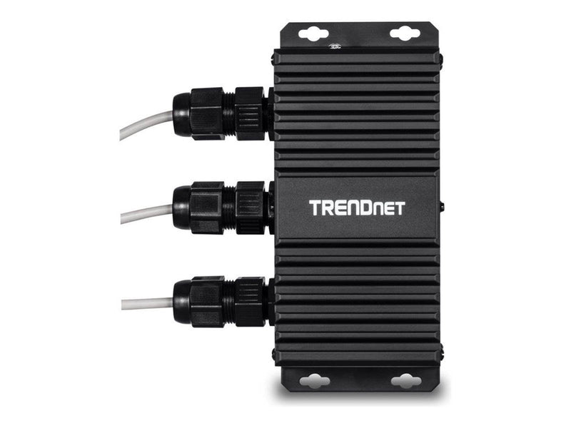TRENDnet TI-EU120 - network/power extender - 10Mb LAN 100Mb LAN GigE
