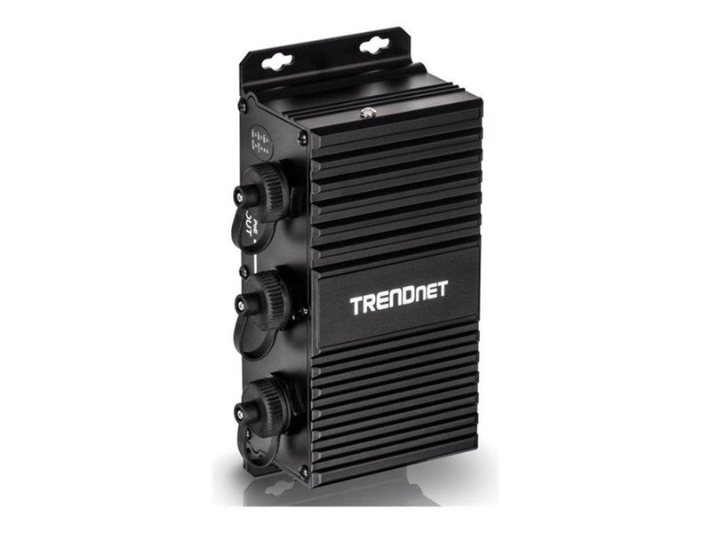 TRENDnet TI-EU120 - network/power extender - 10Mb LAN 100Mb LAN GigE
