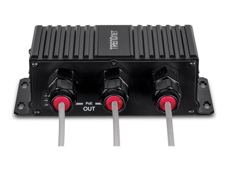 TRENDnet TI-EU120 - network/power extender - 10Mb LAN 100Mb LAN GigE
