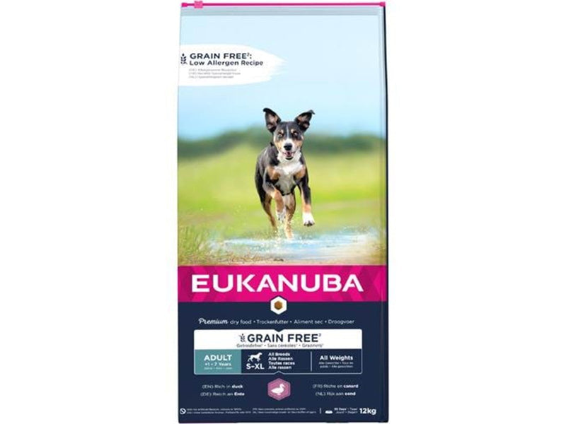 Eukanuba Adult Grainfree Duck 12KG