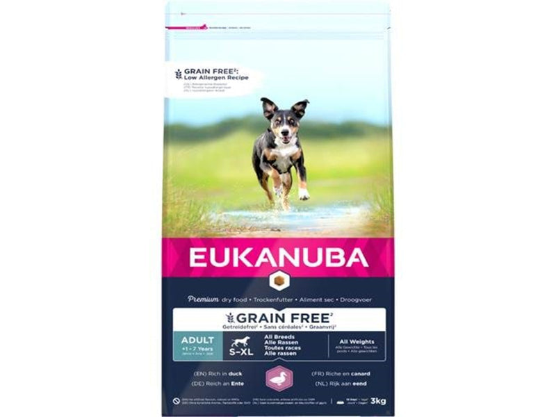 Eukanuba Adult Grainfree Duck 3KG