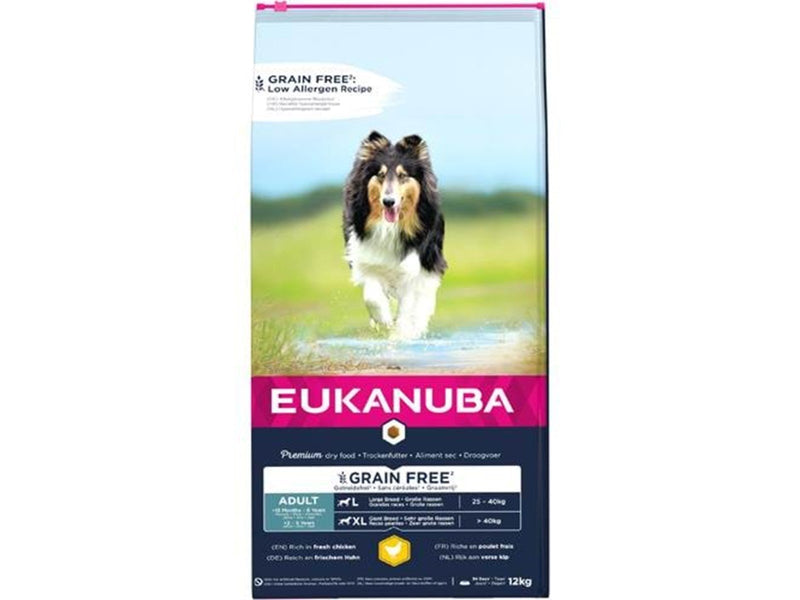 Eukanuba Adult Large Grainfree Chicken 12KG
