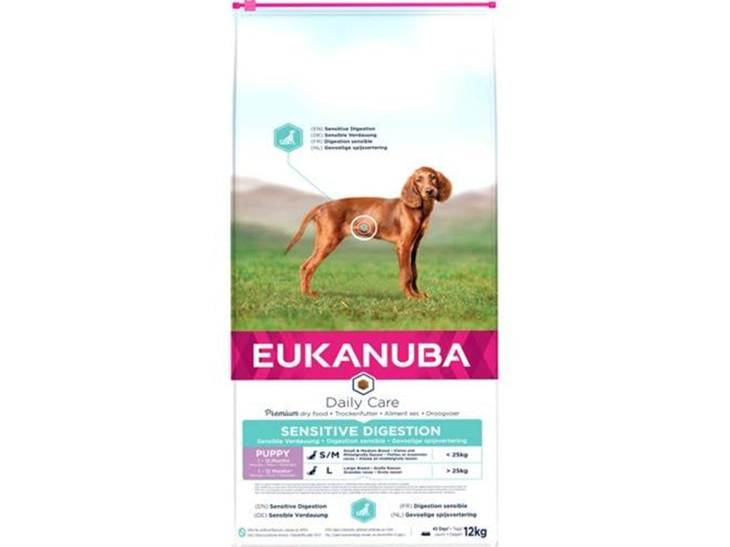 Eukanuba DailyCare Puppy Sensitive Digestion 12 kg