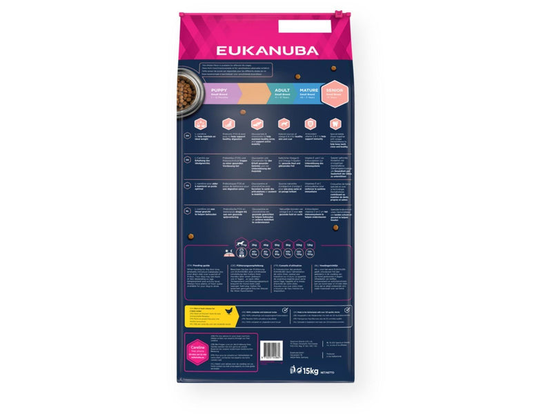 Eukanuba Senior Small Breed Fresh Chicken 15kg