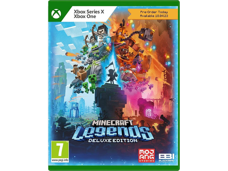 Minecraft Legends (Deluxe Edition) - Microsoft Xbox One - Real Time Strategy - PEGI 7