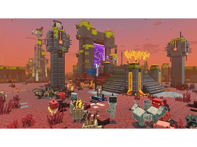 Minecraft Legends (Deluxe Edition) - Microsoft Xbox One - Real Time Strategy - PEGI 7
