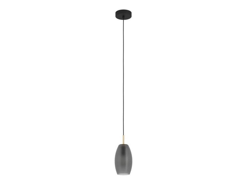 EGLO ALOBRASE pendant lamp Ø120 mm matt grey