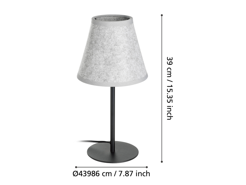EGLO Alsager schwarz