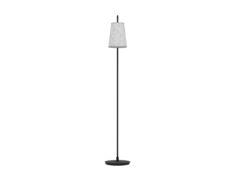 EGLO ALSAGER floor lamp black/grey