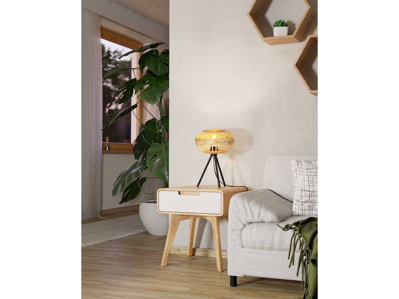 EGLO AMSFIELD 1 table lamp natural
