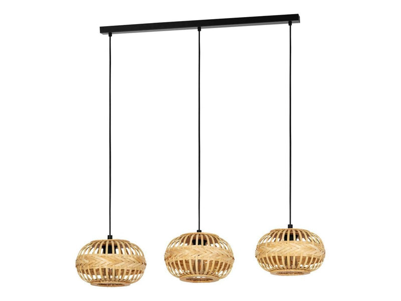 EGLO AMSFIELD 1 long table pendant natural
