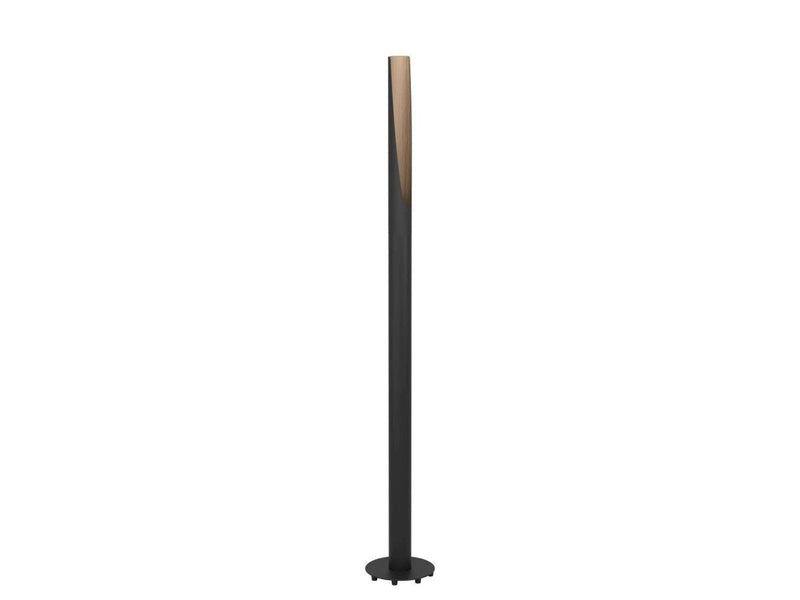 EGLO BARBOTTO floor lamp 3000K black/wood