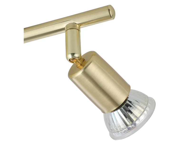 EGLO BUZZ LED spot rail 2L brushed brass