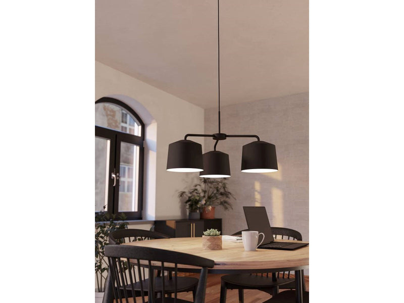 EGLO CAGUANES pendant black/white