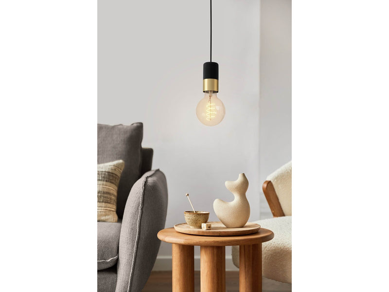 EGLO CALARI pendant black/brass