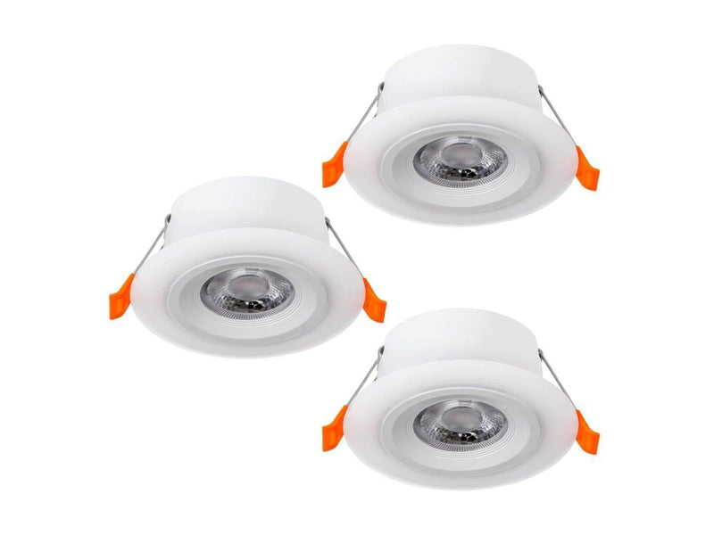 EGLO CALONGE recessed spotlight Ø100 mm white 3-pack