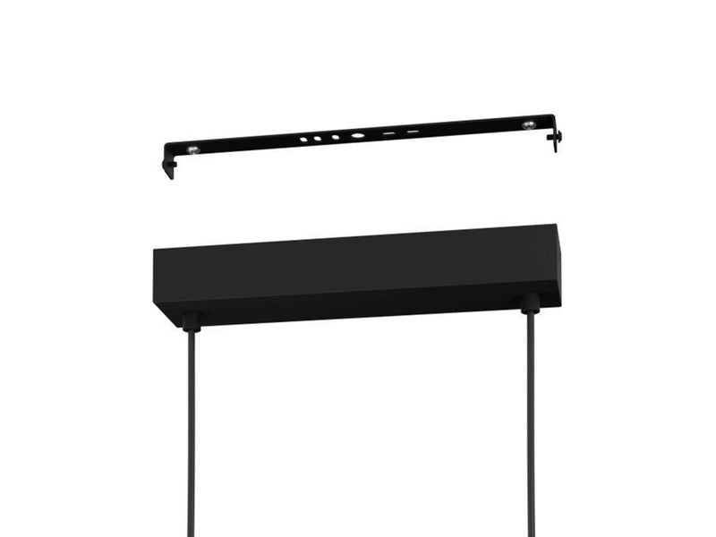 EGLO CARANACOA LANGBORD 3L SORT/HVID