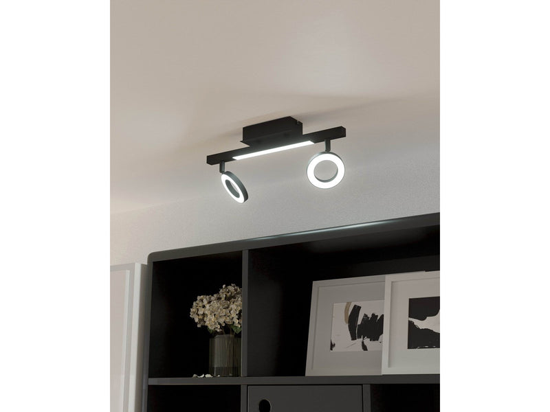 EGLO CARDILLIO spot rail 2L black