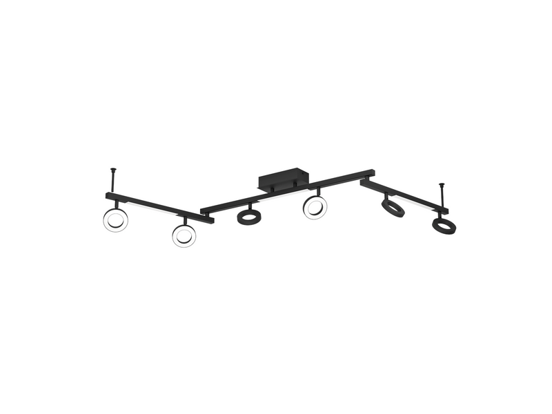 EGLO CARDILLIO spot rail 3L black