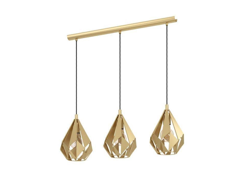 EGLO CARLTON LANGBORD 3XE27 GULD