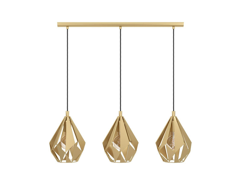 EGLO CARLTON LANGBORD 3XE27 GULD