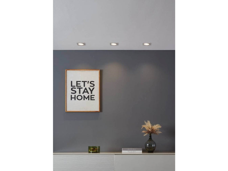 EGLO CAROSSO-Z recessed spot 93x93 mm RGB+TW white