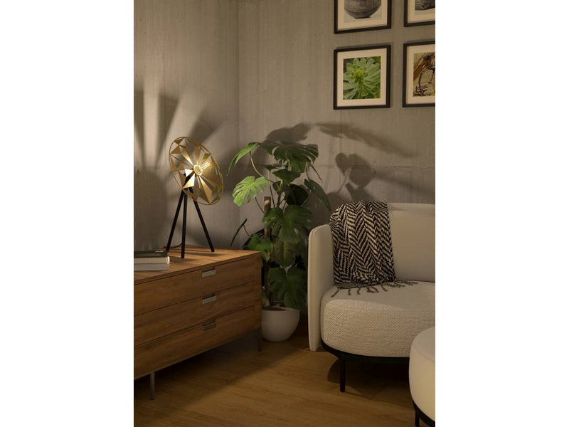EGLO CASTANUELO table lamp black/gold