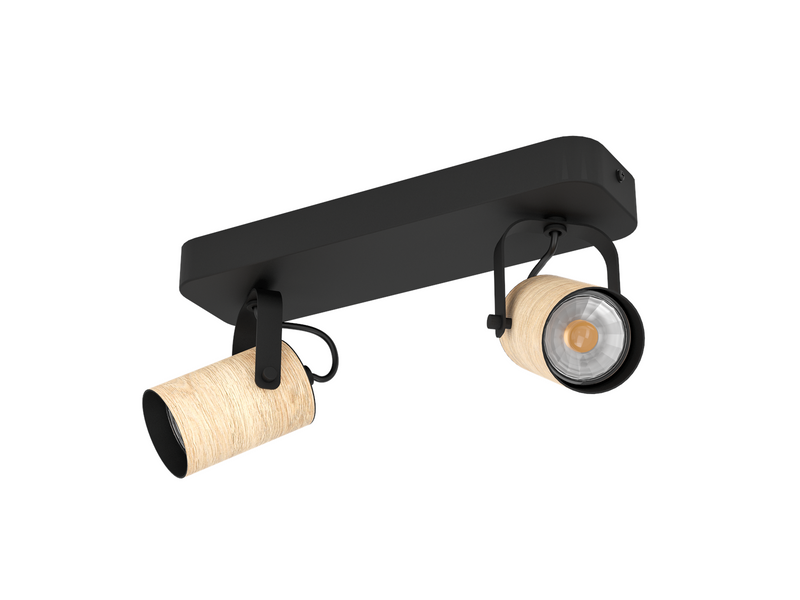 EGLO CAYUCA spot rail black/wood
