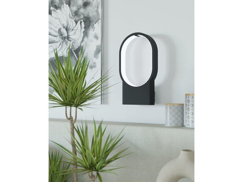EGLO CODRIALES VÆG H320 10.8W 1400LM 3000K SORT