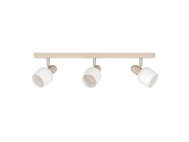 EGLO CORATO spot rail 3L sand/white
