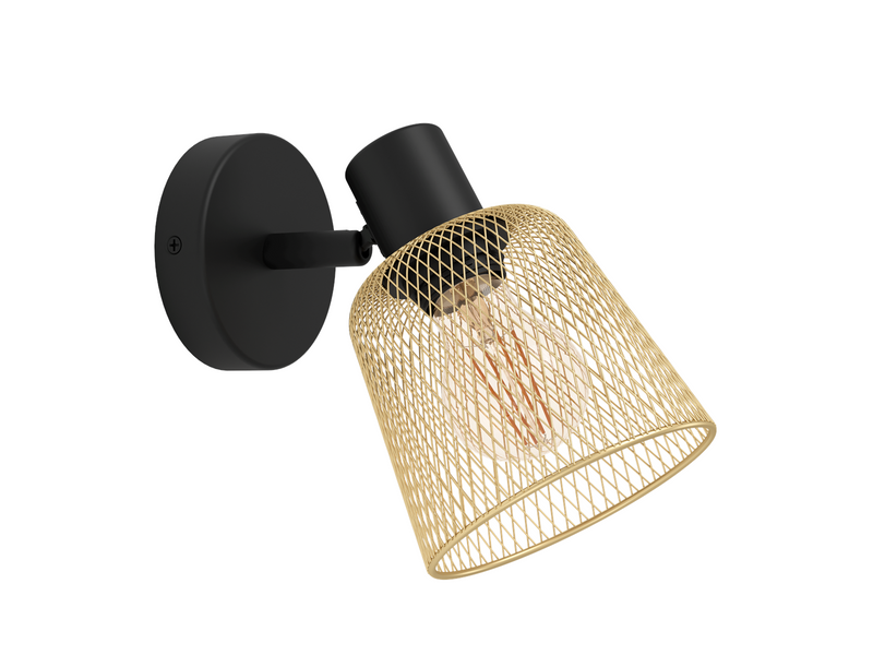 EGLO COSLADA spot black/brass