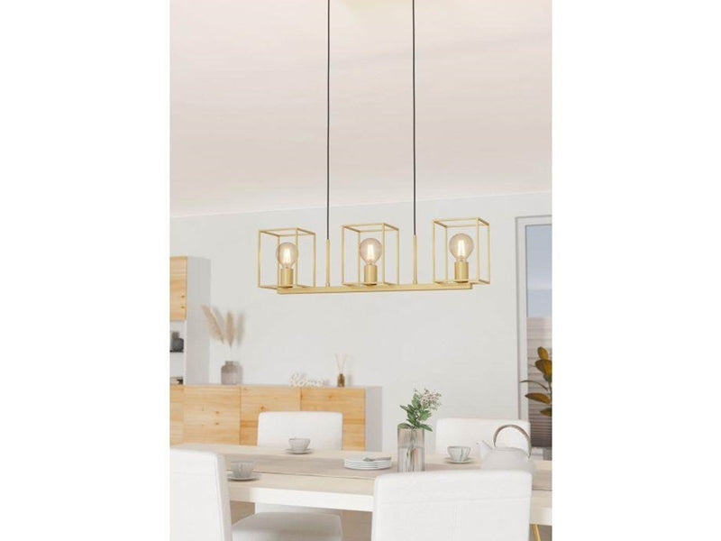 EGLO CUMIOLE LANGBORD 3L E27 GULDFARVET