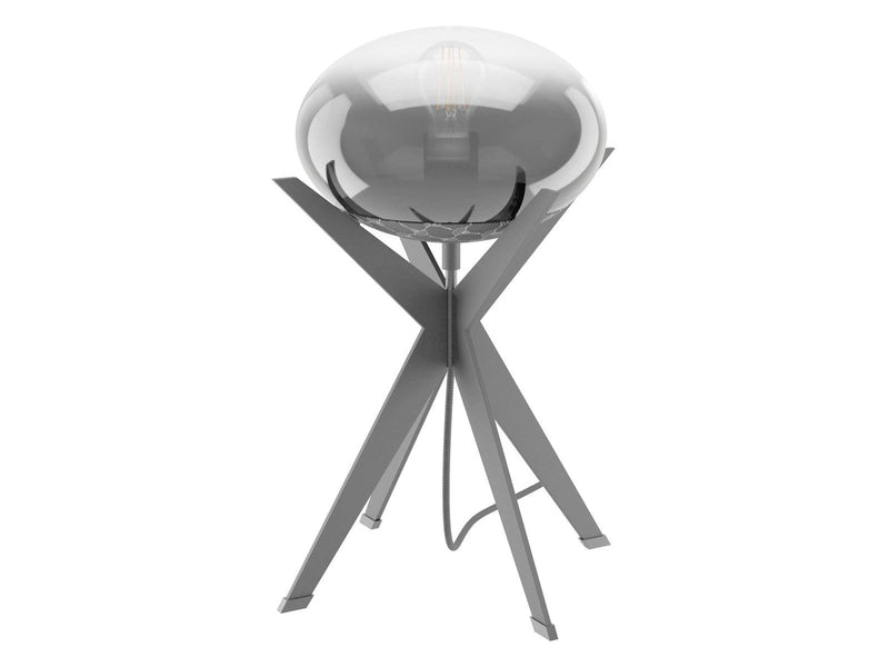 EGLO CURVE table lamp smoke-colored
