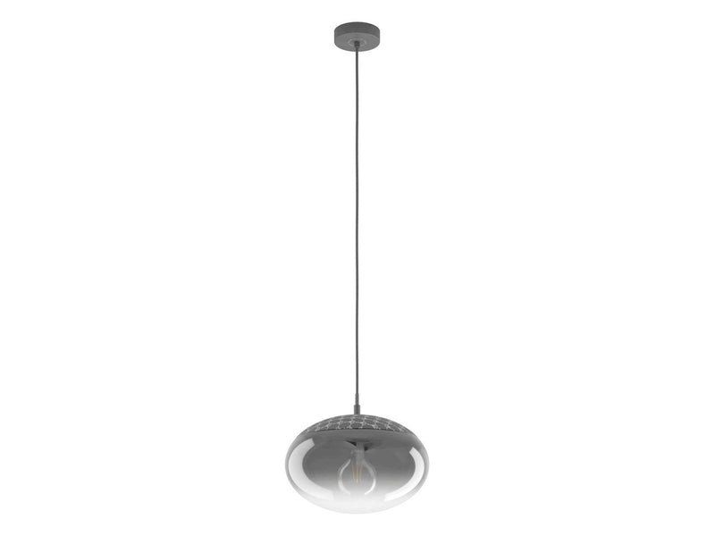 EGLO CURVE pendant Ø 330 mm smoke-colored