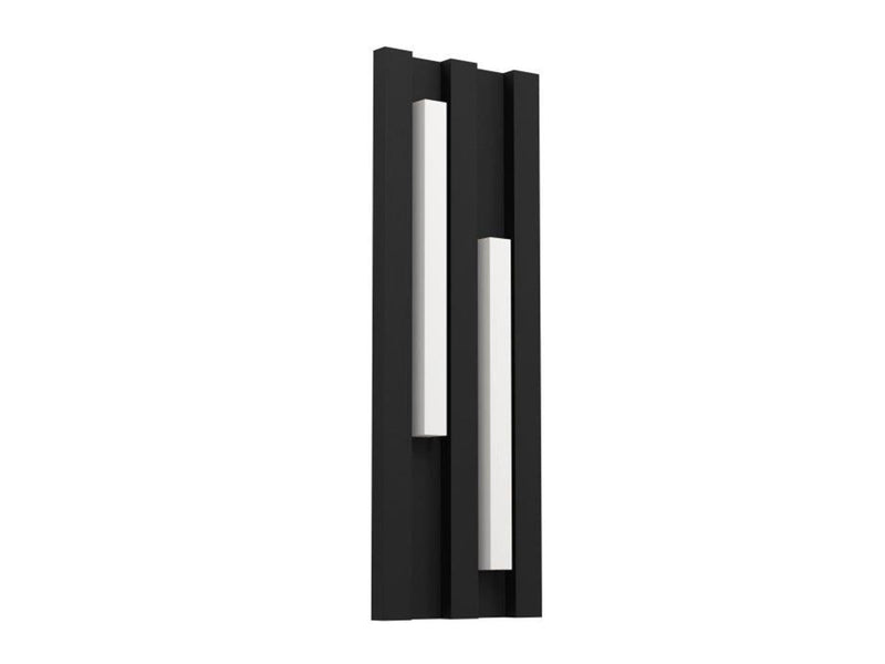 EGLO FANDINA UDENDØRS VÆG 2X4.2W 1000LM 3000K IP55 SORT