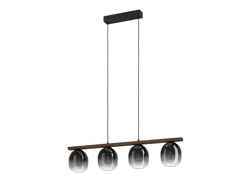 EGLO FILAGO long table pendant black/brown