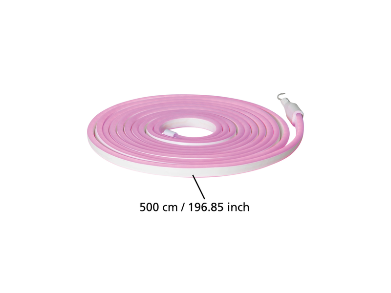 EGLO FLATNEONLED outdoor light strip pink 5 meters