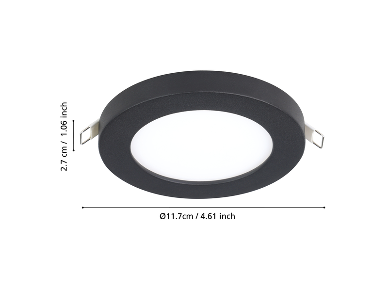 EGLO Fueva Flex schwarz