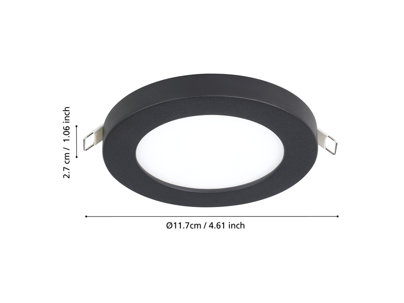 EGLO Fueva Flex schwarz