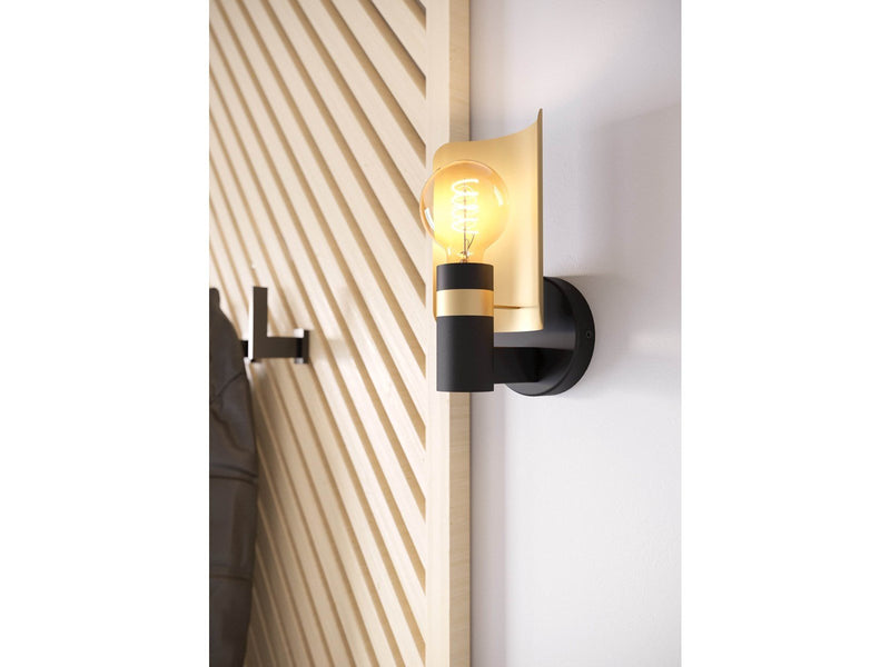 EGLO Hayes schwarz, gold