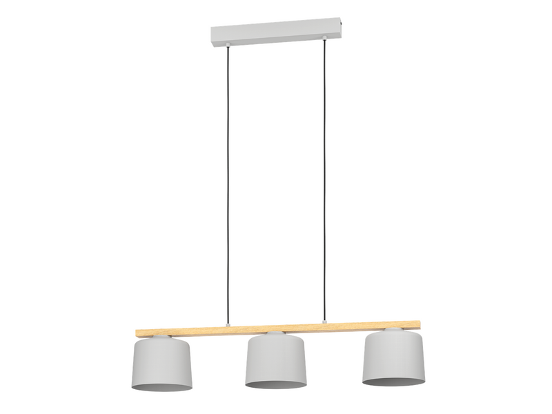 EGLO Mariel hellgrau, braun