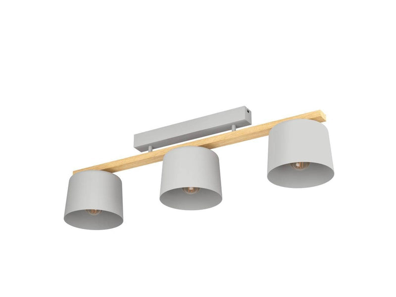 EGLO Mariel hellgrau, braun